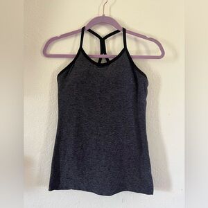 Beyond Yoga Charcoal Camisole